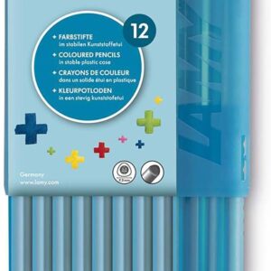 Colorplus-plastic case of 12 Coloured pencils-‎1233471