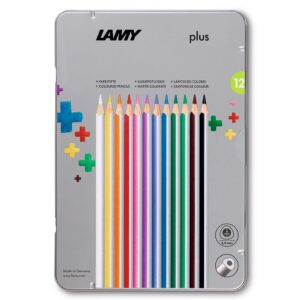 plus Packaging of 12 Coloured pencils-FH22009