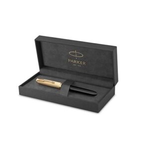 Parker 51 Black Gold Trim Fountain Pen 9000032287
