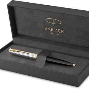 Parker 51 Black Gold Trim Ballpoint Pen ‎Parker-10082