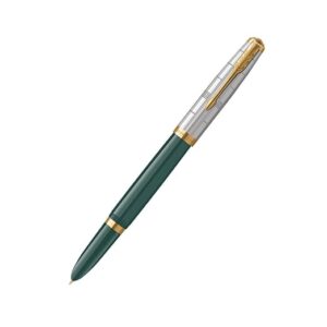 Parker 51 Forest Green Gold Trim Fountain Pen ‎8901198710066