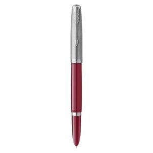 Parker 51 Burgundy Chrome Trim Fountain Pen ‎2123496