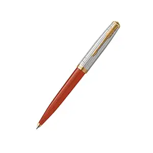 Parker 51 Red Rage Gold Trim Ballpoint Pen ‎8901198710042