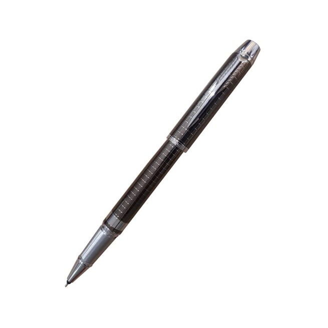 Parker Ambient Lacque Black Gold Trim Rollerball Pen