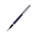 Waterman Exception L’Essence Du Bleu Chrome Trim Fountain Pen 8901198960768
