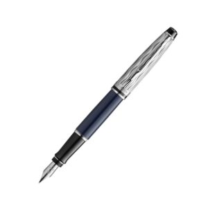 Waterman  Expert L’Essence Du Bleu Chrome Trim Fountain Pen ‎8901198923114