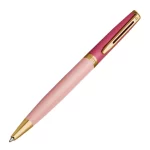 Waterman Hémisphère Colour Blocking Pink Gold Trim Ballpoint Pen