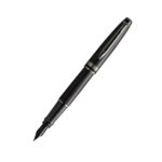 Waterman Expert Metallic Ruthenium Trim Black Fountain Pen ‎8901198923169