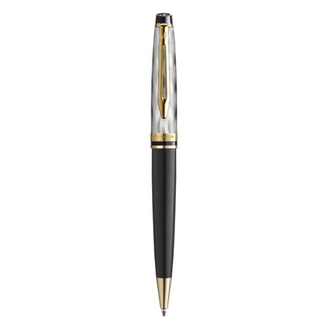 Waterman  Expert Reflections of Paris Gold Trim Ballpoint Pen