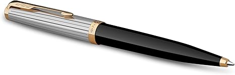 Parker 51 Black Gold Trim Ballpoint Pen Parker-10082