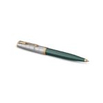 Parker 51 Forest Green Gold Trim Ballpoint Pen ‎8901198710073
