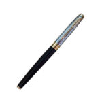 Parker Aster Essential Black & Chrome – Gold Trim Fountain Pen 8902298161314