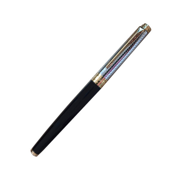 Parker Aster Contemporary Black & Gold – Gold Trim Fountain Pen 8902298161345