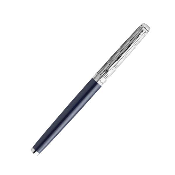 Waterman  Hémisphère L’Essence Du Bleu Chrome Trim Fountain Pen 8901198913542