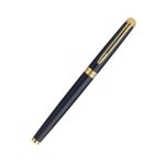 Waterman Hémisphère Matte Black Gold Trim Rollerball Pen ‎8901198913191