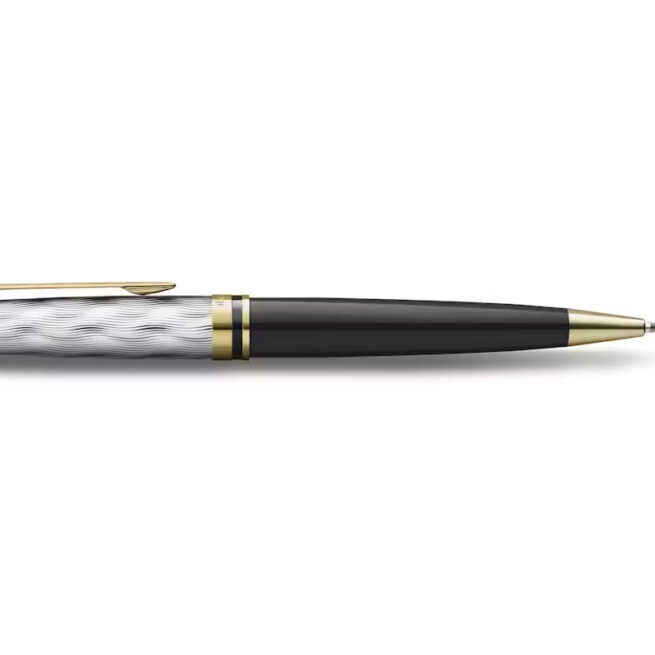 Waterman  Expert Reflections of Paris Gold Trim Ballpoint Pen