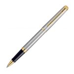 Waterman Hémisphère Stainless Steel Gold Trim Rollerball Pen 9000017088