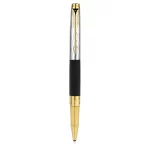 Parker Aster Essential Black & Chrome – Gold Trim Rollerball Pen 9000037522