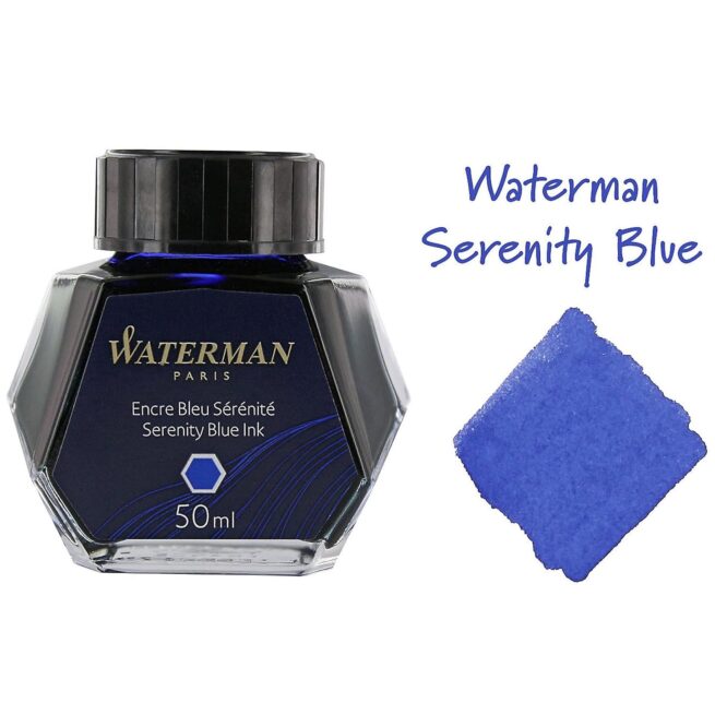 Waterman Inks & Refills Serenity Blue Ink Bottle Ink ‎S0110720
