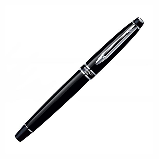 Waterman Expert MARS BLACK CHROME TRIM Rollerball Pen 8901198922827