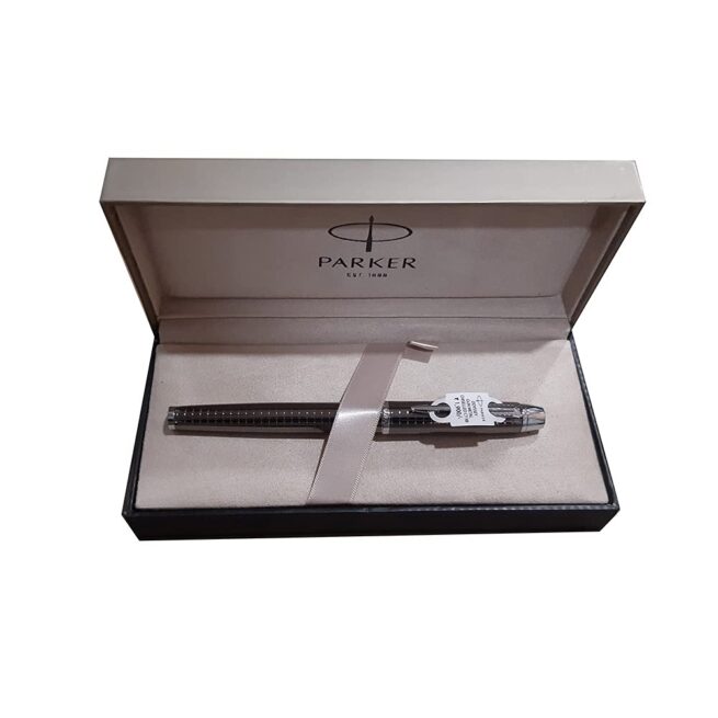 Parker Ambient Lacque Black Gold Trim Rollerball Pen