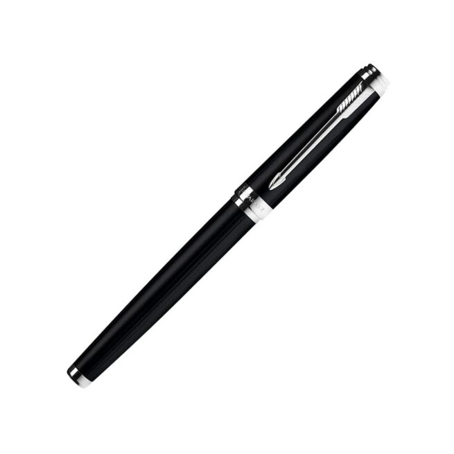 Parker Ambient Lacque Black Chrome Trim Rollerball Pen