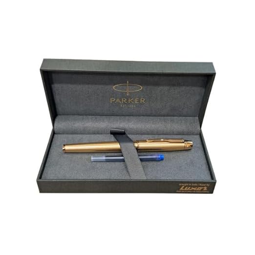 Parker Odyssey Gold Gold Trim Fountain Pen 8901198142171