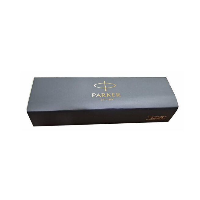 Parker Fusion Matte Black Chrome Trim Ballpoint Pen 8901198180319