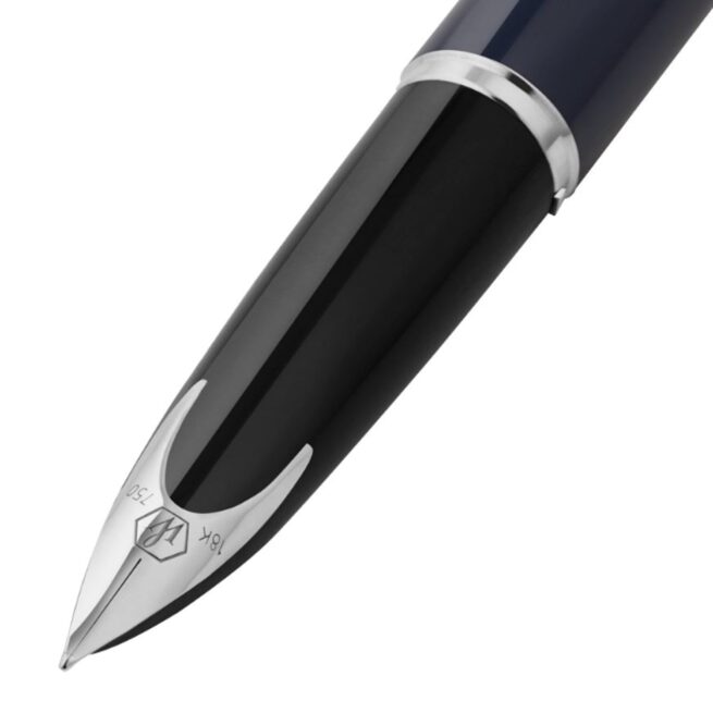 Waterman  Carène L’Essence Du Bleu Chrome Trim Fountain Pen ‎9000034662