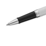 Waterman Hémisphère Colour Blocking Black & White Chrome Trim Rollerball Pen S0921290