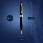 Waterman Expert MARS BLACK GOLD TRIM FOUNTAIN PEN S0951700