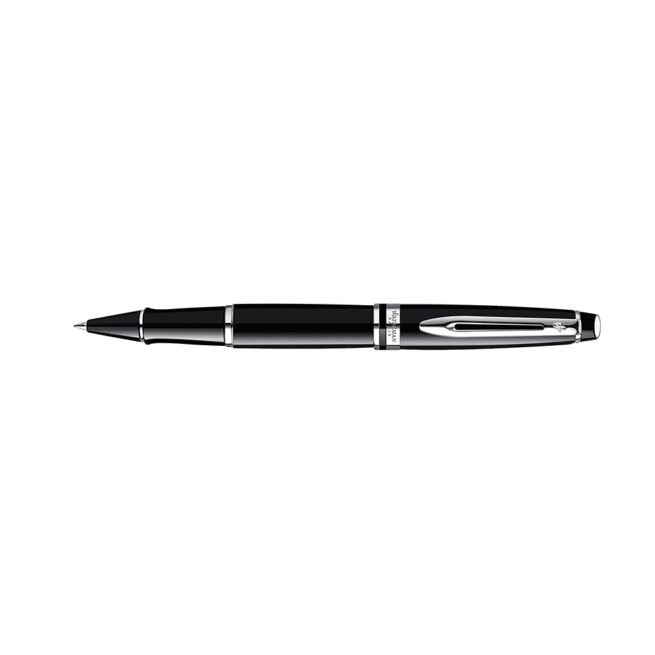 Waterman Expert MARS BLACK CHROME TRIM Rollerball Pen 8901198922827