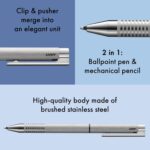 LAMY logo twin pen brushed 606 Multi Function-Twin pen 606
