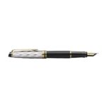 Waterman  Expert Reflections of Paris Gold Trim Fountain Pen 8901198923220