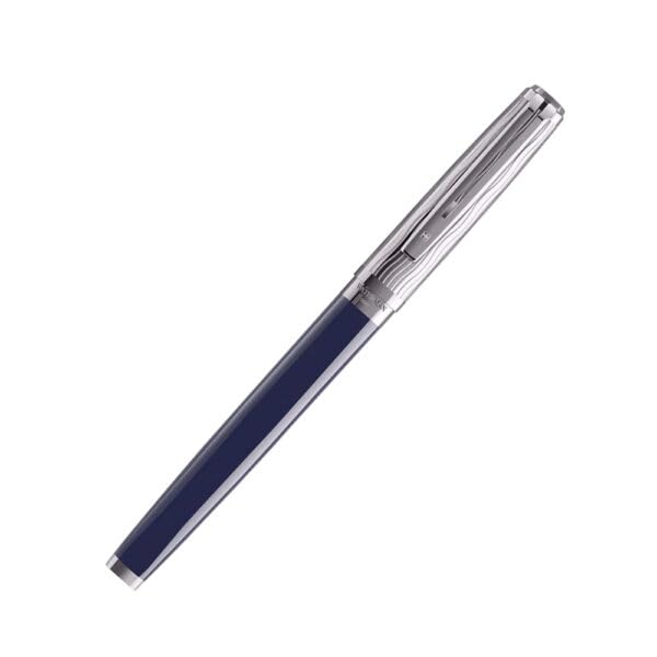 Waterman Exception L’Essence Du Bleu Chrome Trim Fountain Pen 8901198960768
