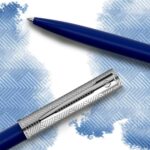 Waterman Allure Deluxe Blue Ballpoint Pen 8901198995036