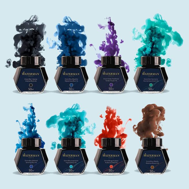 Waterman Inks & Refills Absolute Brown Ink Bottle Ink 8901198756576