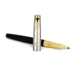 Parker Aster Essential Black & Chrome – Gold Trim Rollerball Pen 9000037522