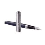Waterman Exception L’Essence Du Bleu Chrome Trim Fountain Pen 8901198960768