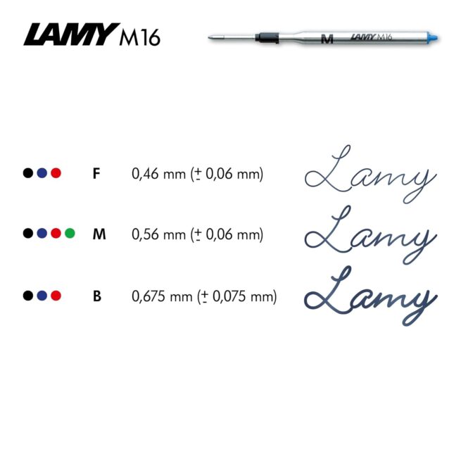 LAMY logo M+ white 204 Ballpoint pen- 1228046