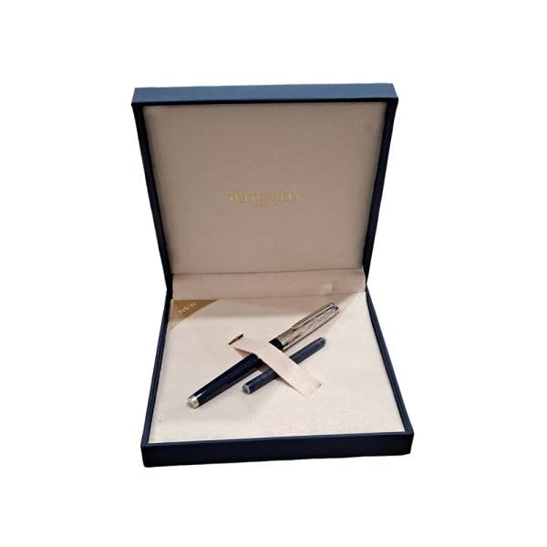Waterman  Hémisphère L’Essence Du Bleu Chrome Trim Fountain Pen 8901198913542