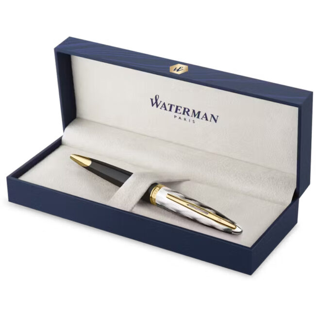 Waterman  Carène Reflections of Paris Gold Trim Ballpoint Pen