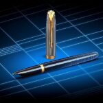 Parker 51 Black Gold Trim Ballpoint Pen Parker-10082