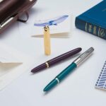 Parker 51 Deluxe Plum Gold Trim Fountain Pen 2123517