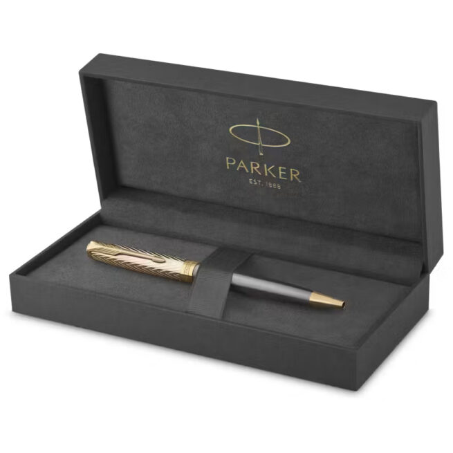 Parker Sonnet Pioneers Collection Gold Trim Ballpoint Pen