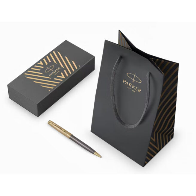 Parker Sonnet Pioneers Collection Gold Trim Ballpoint Pen