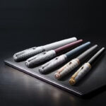 Parker Sonnet Metal & Red Lacquer Chrome Trim Fountain Pen