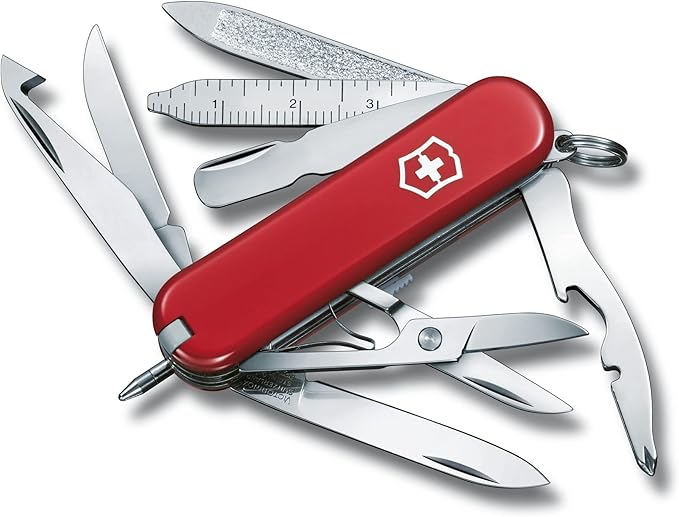 Victorinox Mini Champ 58mm Red Swiss Army knife 0.6385