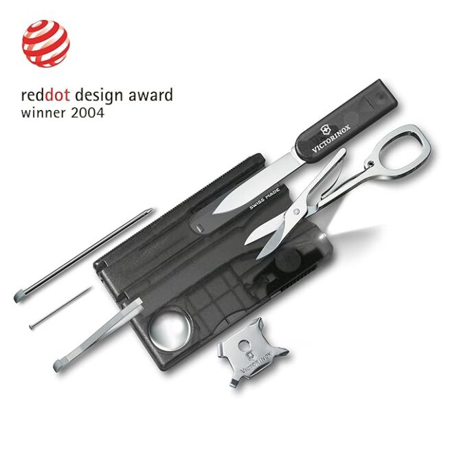 Victorinox Swiss Card Classic Black Translucent  Swiss Army knife  0.7133.T3