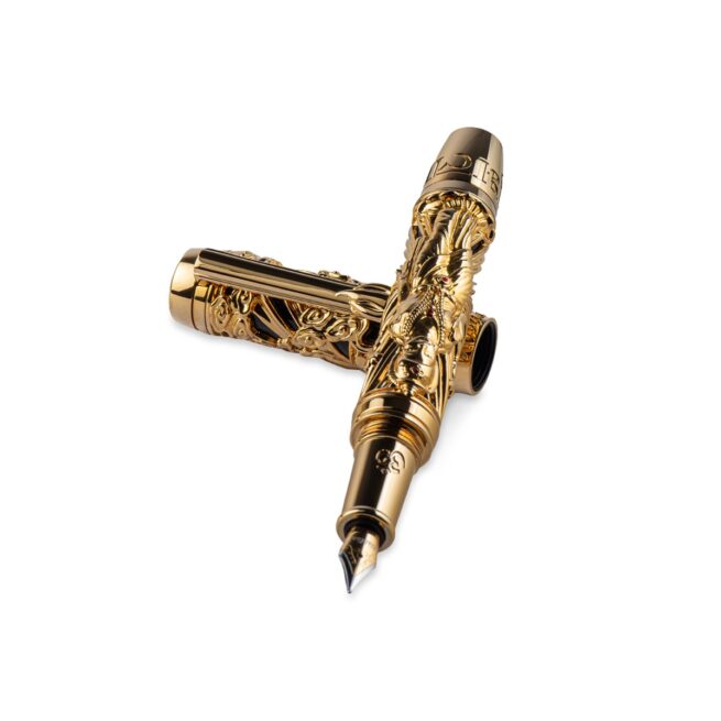 Noblia imited Edition Lakshmi Gold Fountain Pen